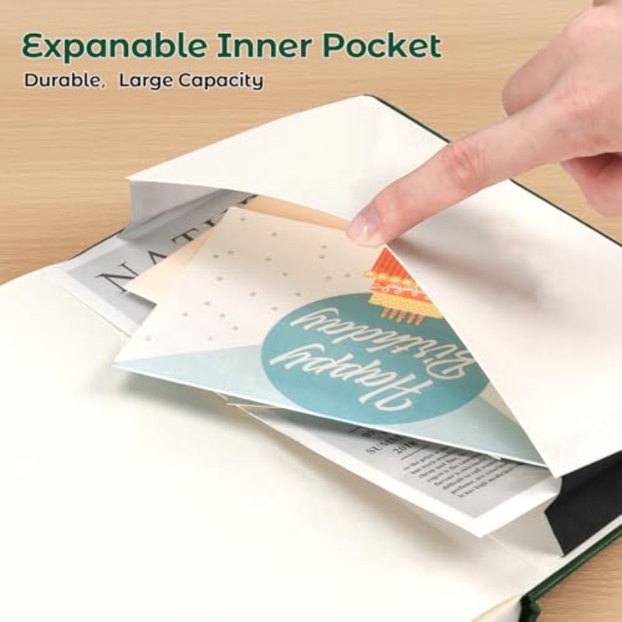Paper Notebook, 5 Pack Hardcov - Journal Leather Hardcover のレビューと価格