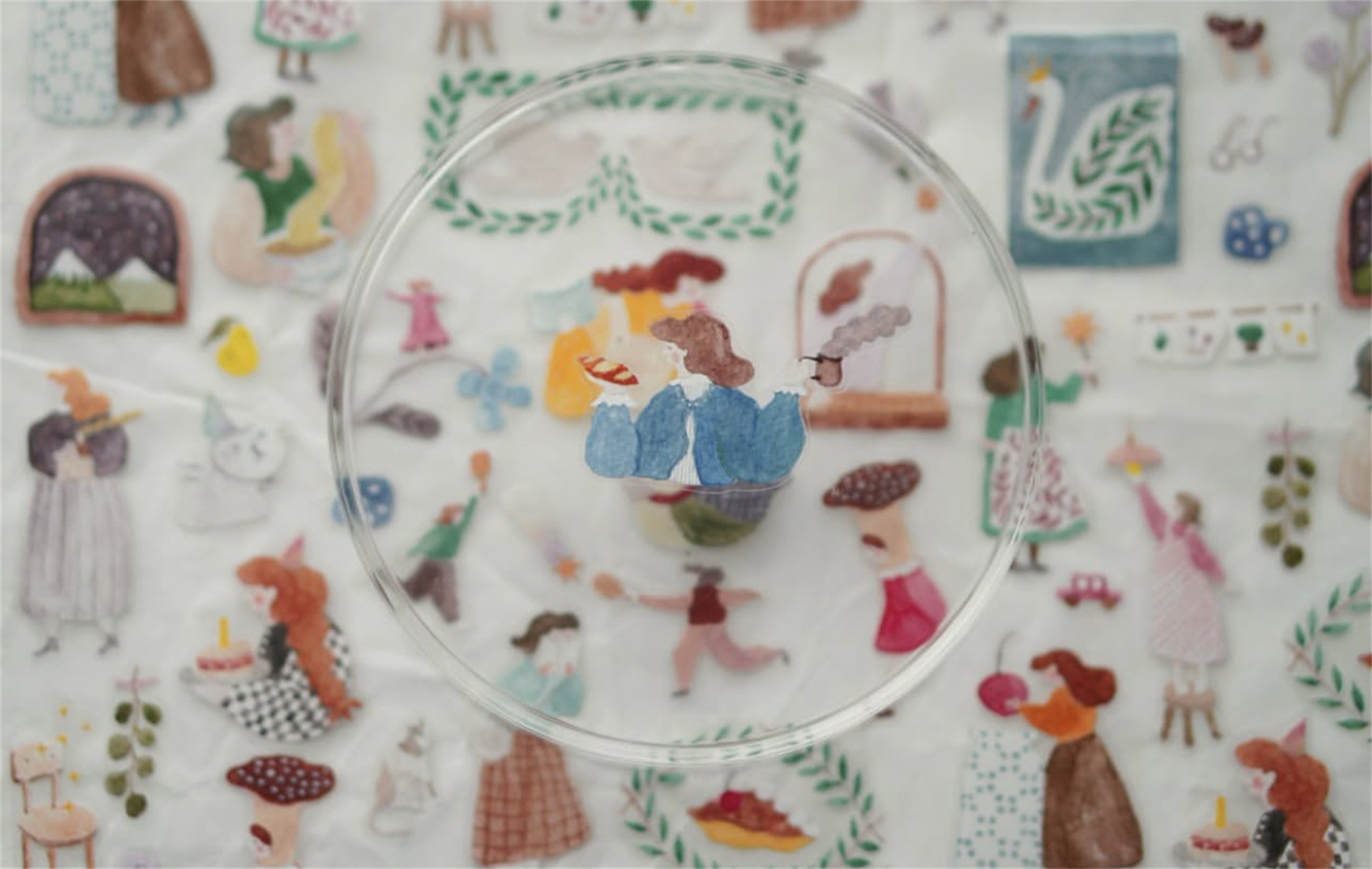 1 Loop Ivy Snow Vintage A Love - Washi Tape Set のレビューと価格