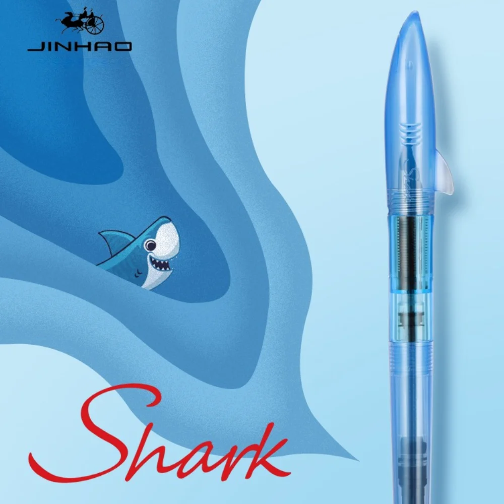 Jinhao Cute Shark Fountain Pen - Stationery Supply Business のレビューと価格