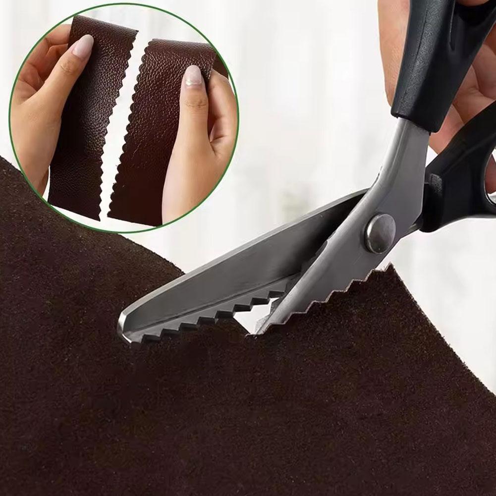 Stainless Steel Pinking Scisso - Scissors Stainless Craft のレビューと価格