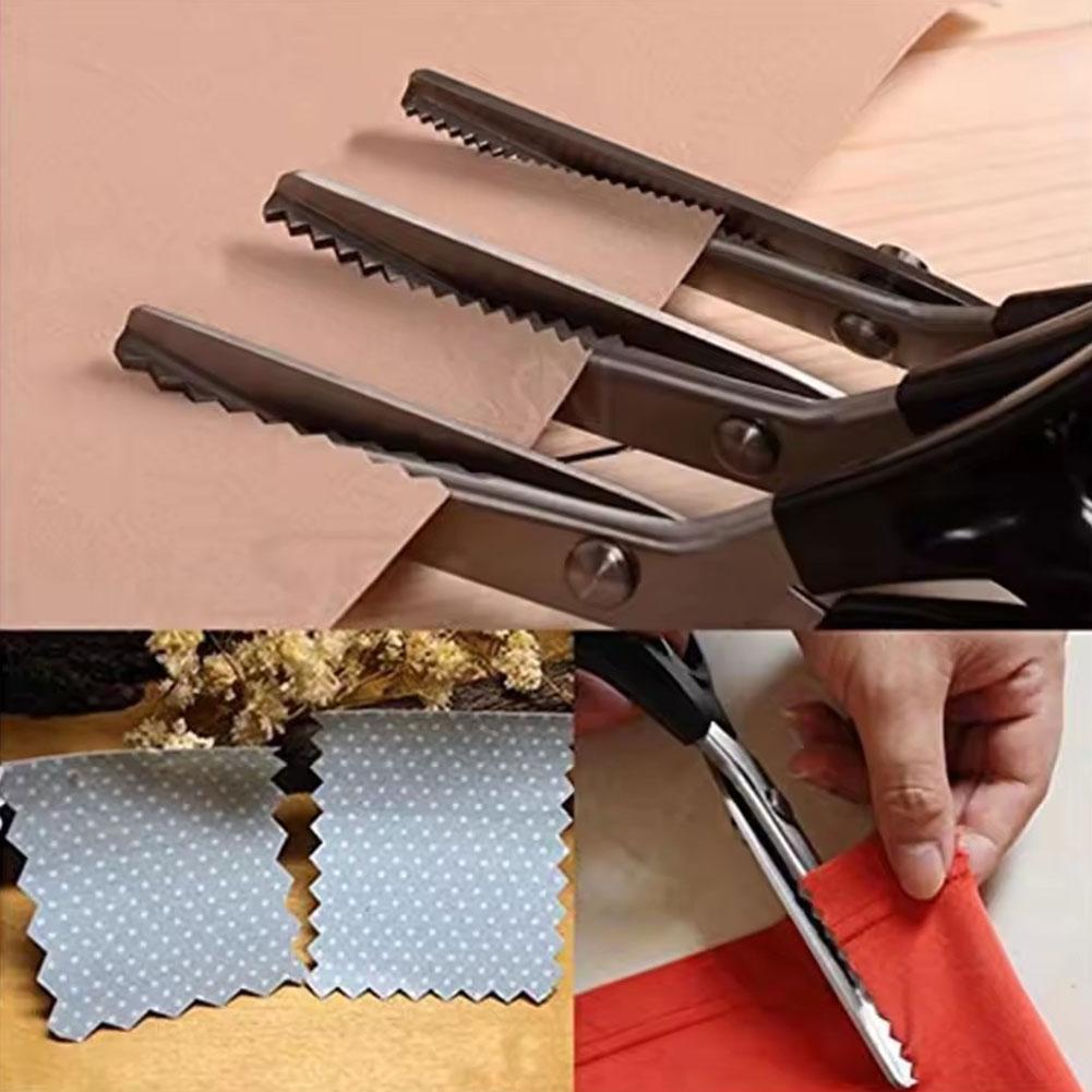 Stainless Steel Pinking Scisso - Scissors Stainless Craft のレビューと価格