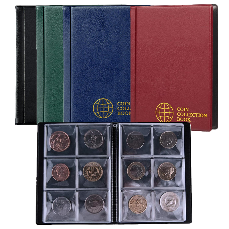 60Pocket Coin Collection Album - Binding Comb Plastic のレビューと価格