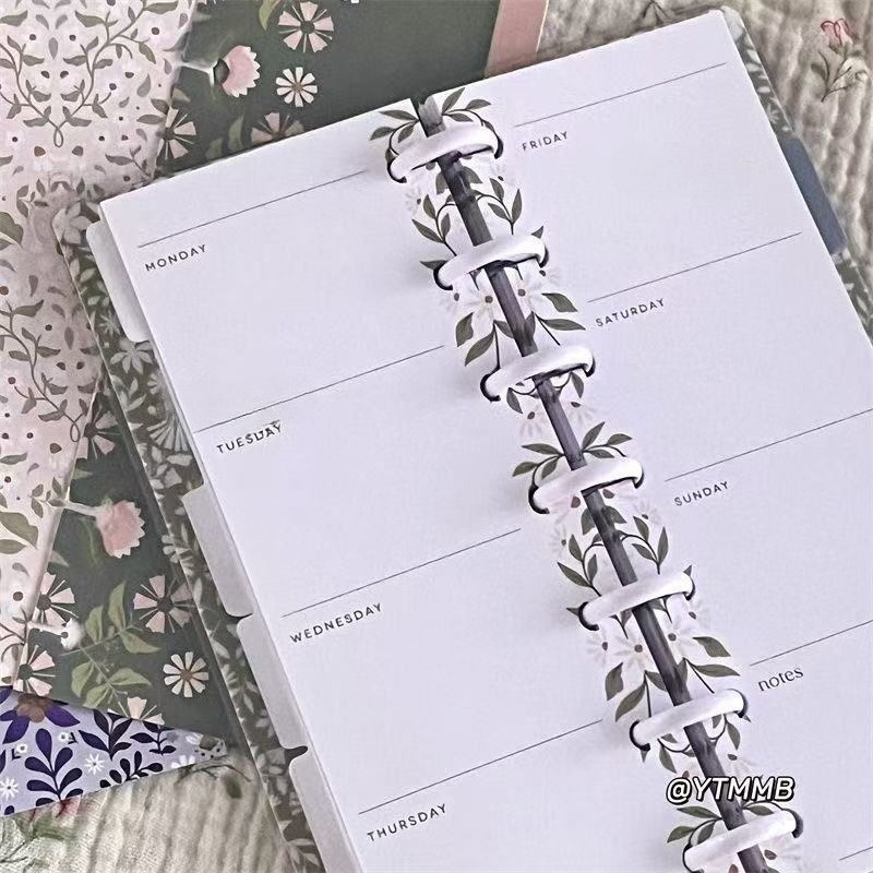 Slim Type Mushroom Hole Loose  - Planner Weekly Budget のレビューと価格