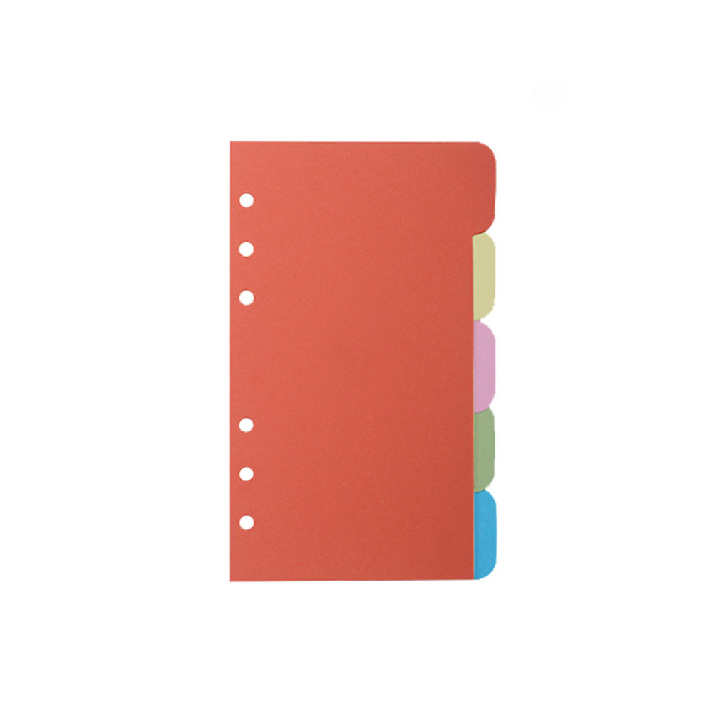 25Pcs Colored A6 Paper Divider - Index Tab Divider のレビューと価格