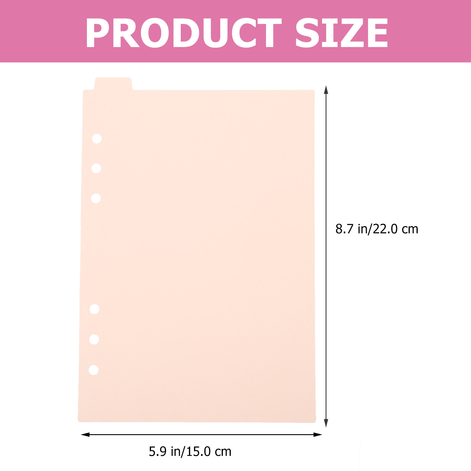 5Pcs Binder Dividers Light Pin - Index Tab Divider のレビューと価格