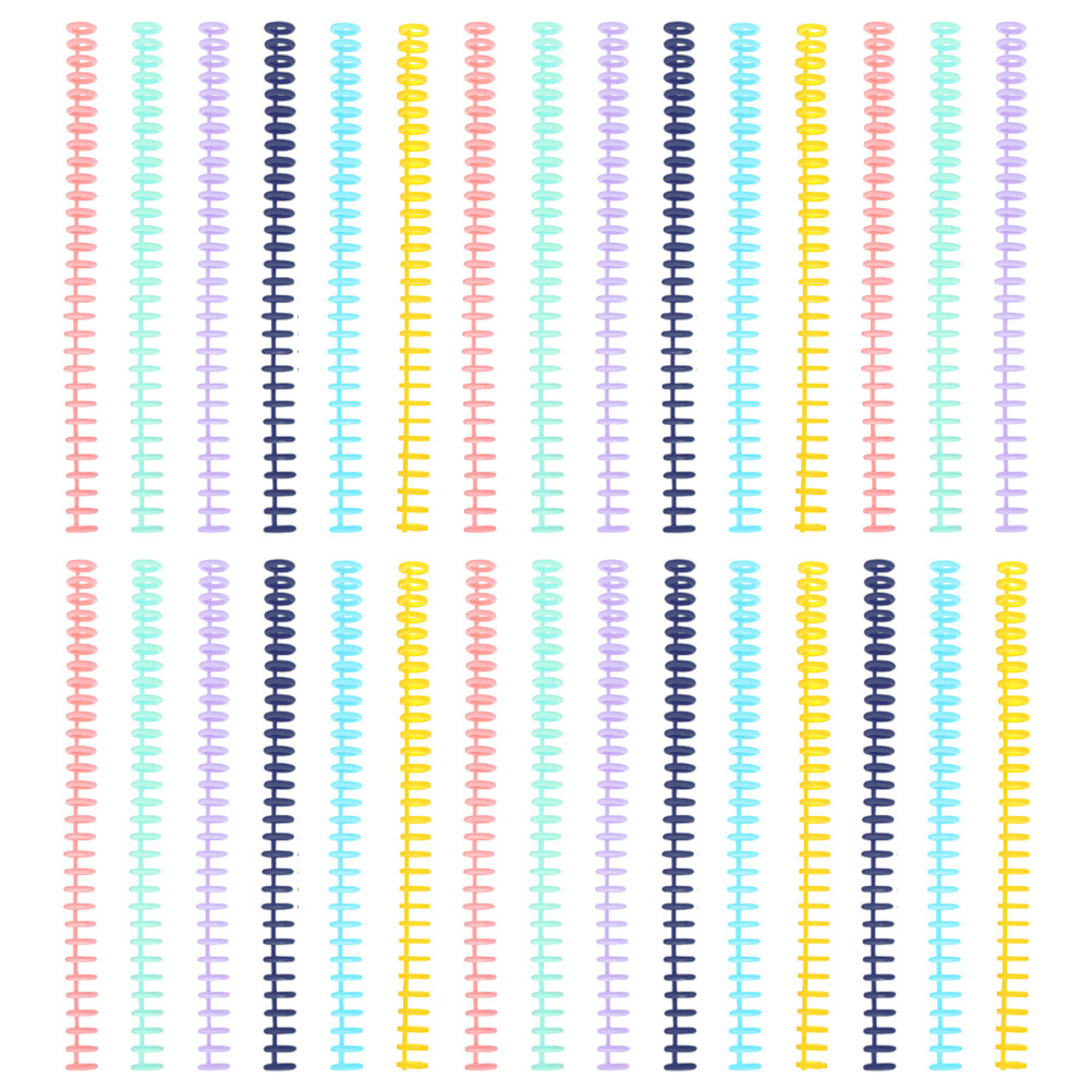 30Pcs Plastic Binding Spines C - Binding Comb Plastic のレビューと価格