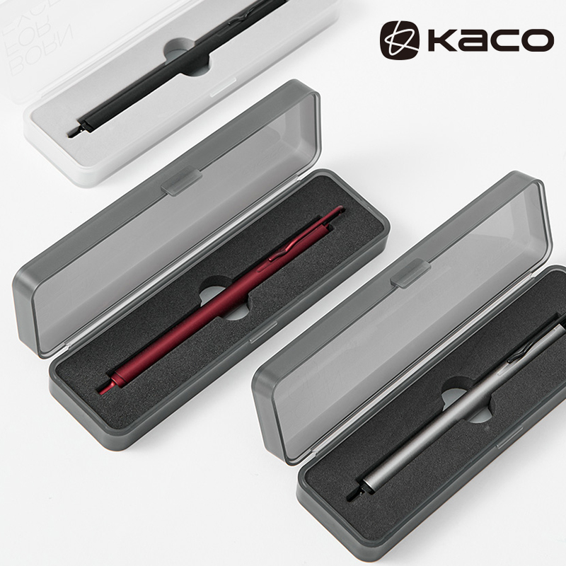 Kaco Metal Gel Pen 0.5MM Black - Stationery Supply Business のレビューと価格