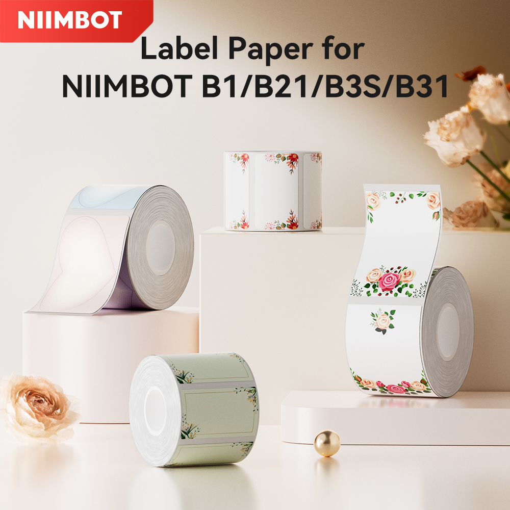 1 Roll NIIMBOT Thermal Color L - Label Printer Tape のレビューと価格