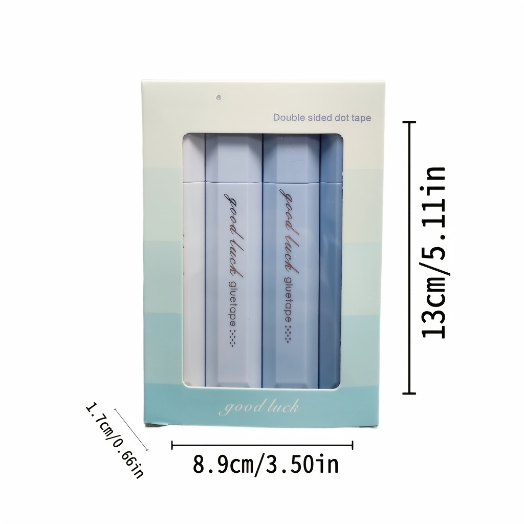 4pcs/set Waterproof Glue Tape  - Glue Stick Pack のレビューと価格