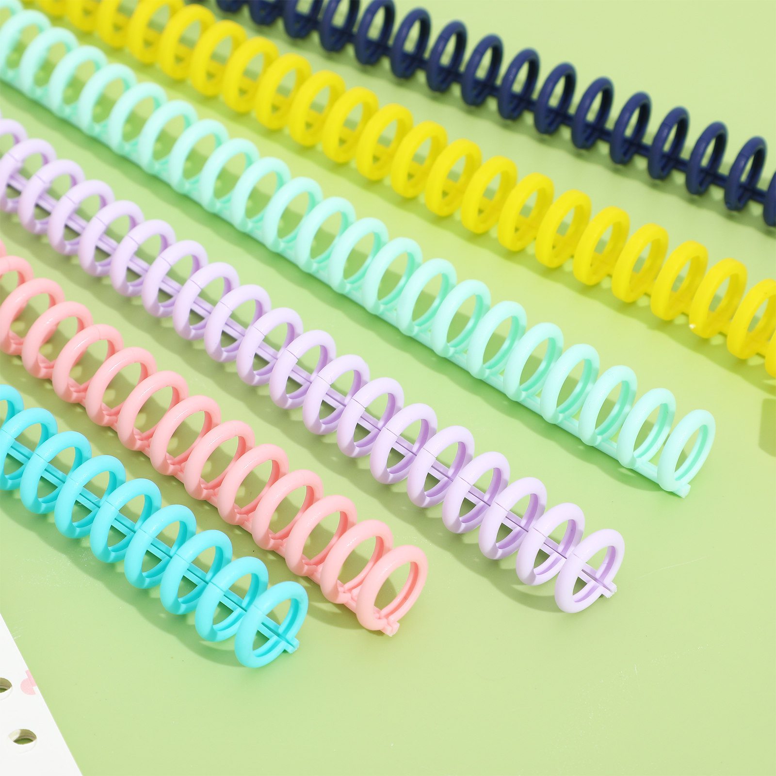 12Pcs Binding Spine Plastic Ri - Binding Comb Plastic のレビューと価格