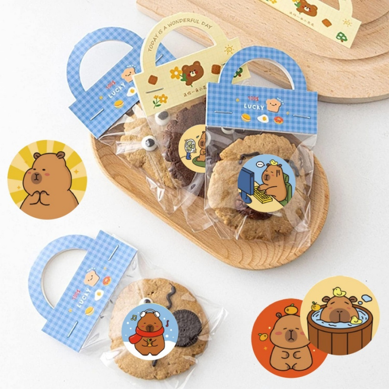 500pcs/pack Capybara Stickers  - Label Printer Tape のレビューと価格