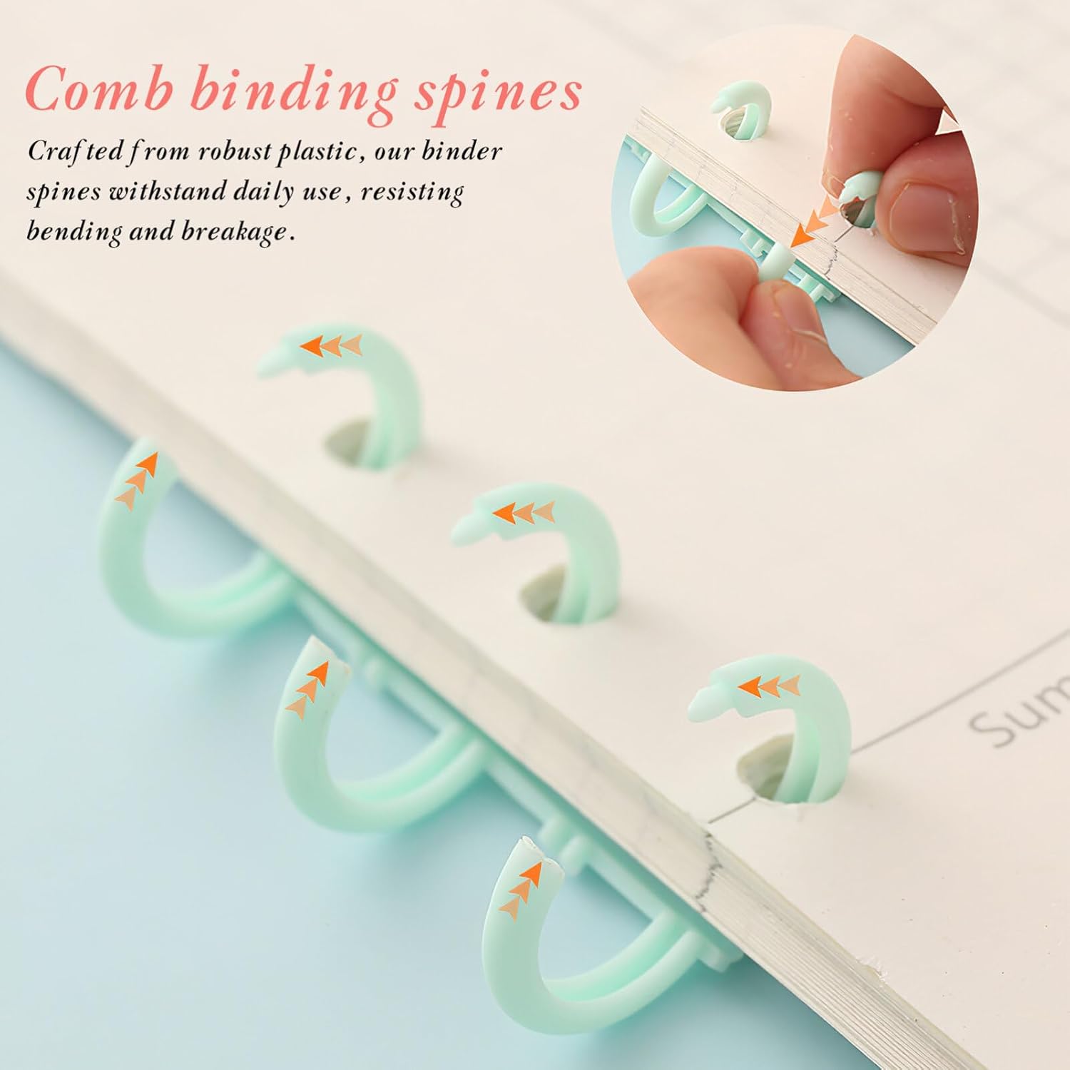 5/10Pcs Comb Binding Spines 30 - Binding Comb Plastic のレビューと価格