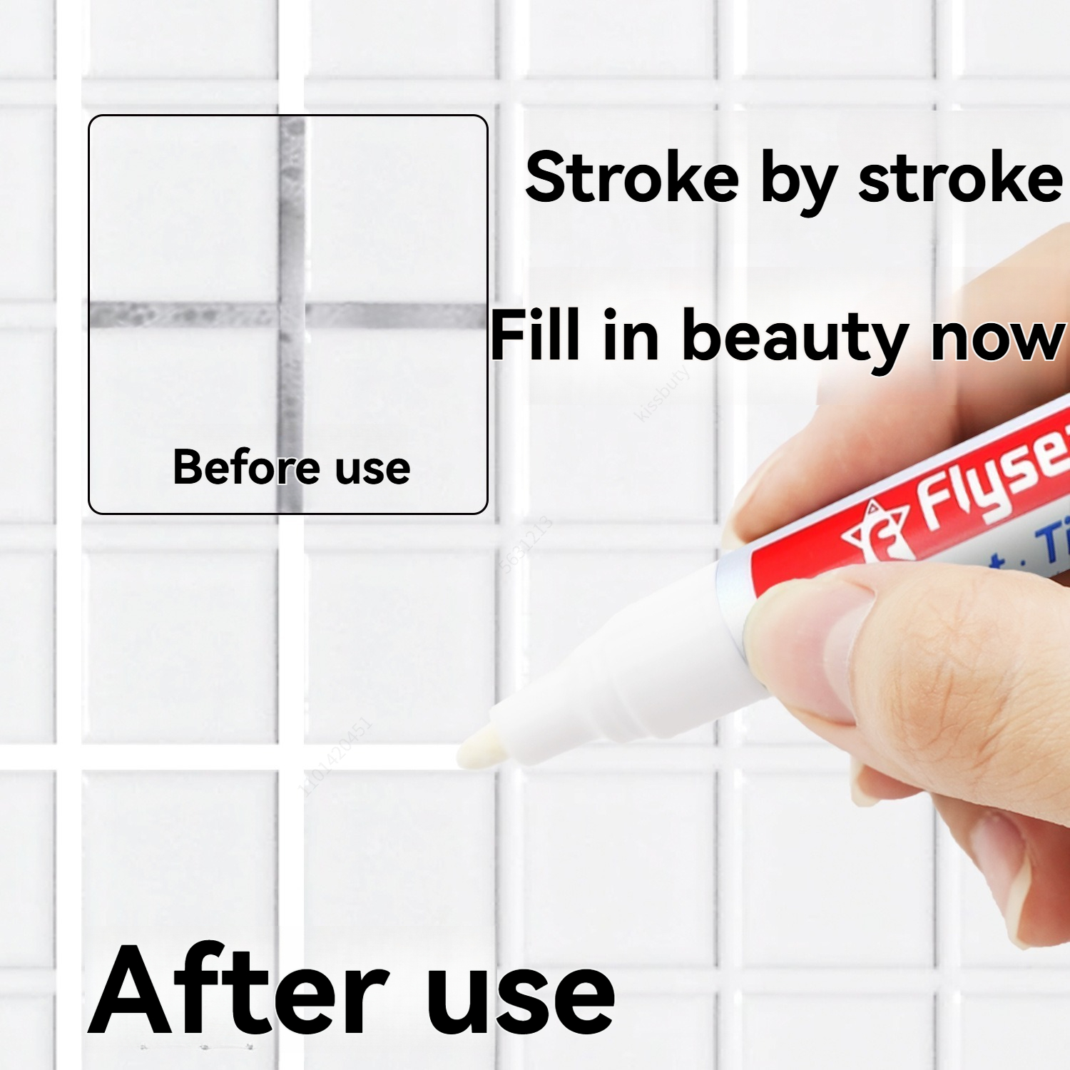1/3/6Pcs White Waterproof Tile - Whiteboard Marker Set のレビューと価格